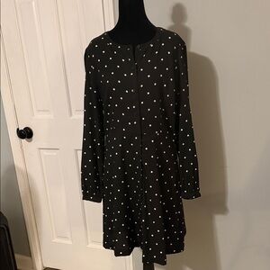 Black Polka Dot Dress